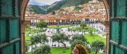 mirador plaza armas cusco